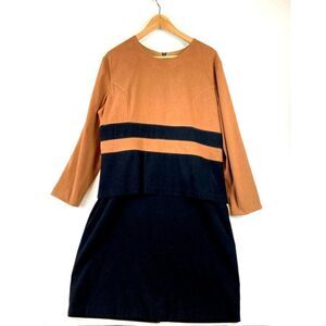 Vintage Velvet Women's Block Dress Size Large